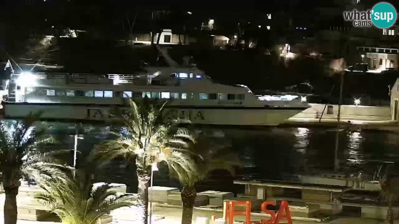 Webcam Jelsa Live motorisée – île de Hvar – Dalmatie – Croatie