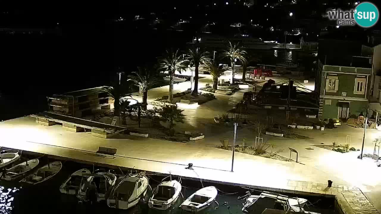 Webcam Jelsa Live motorisée – île de Hvar – Dalmatie – Croatie