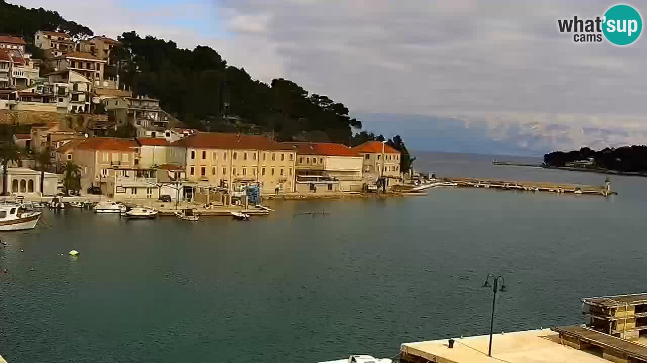 Jelsa vrtljiva spletna kamera otok Hvar – Dalmacija – Hrvaška