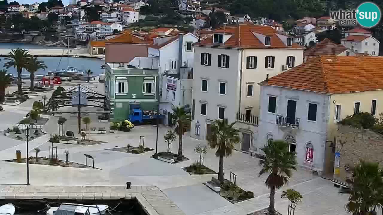 Jelsa Live Webcam motorized – Hvar island – Dalmatia – Croatia