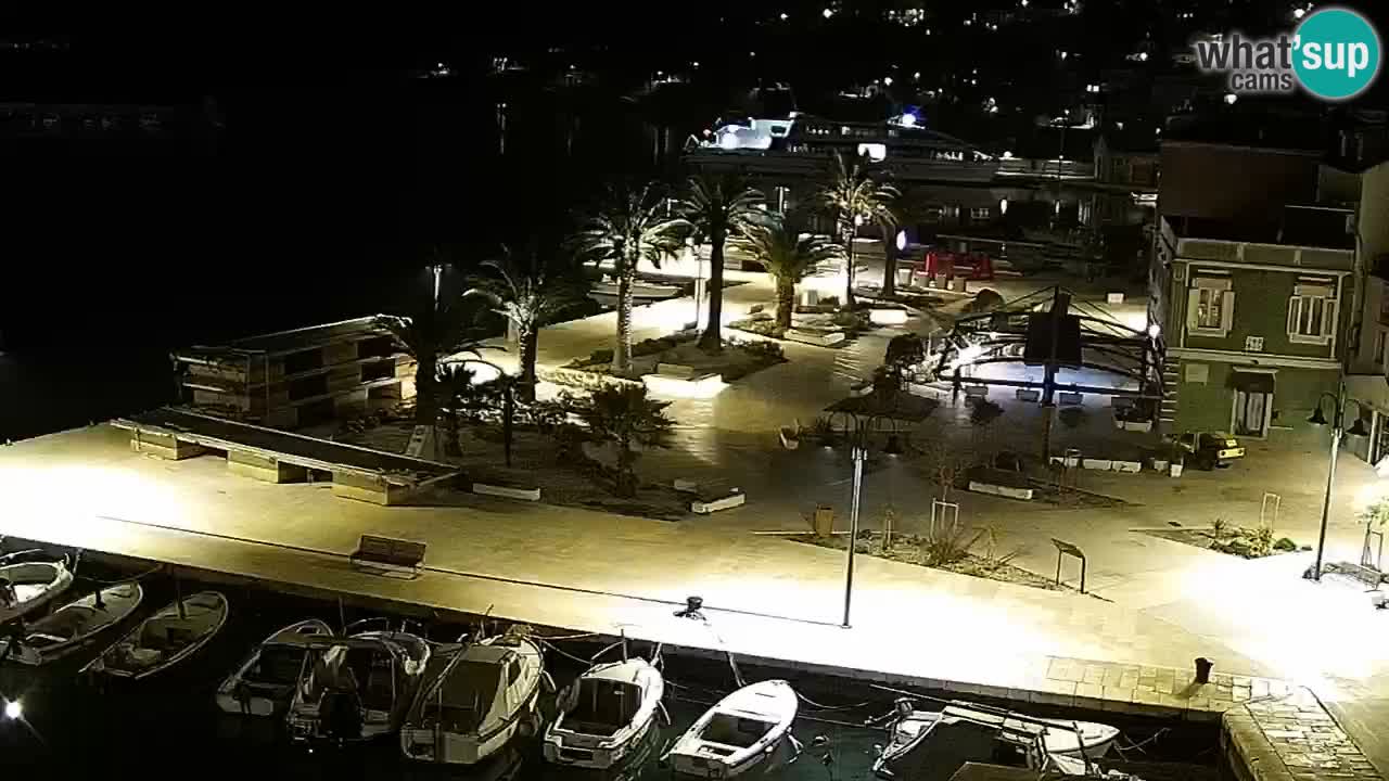 Webcam Jelsa Live motorisée – île de Hvar – Dalmatie – Croatie