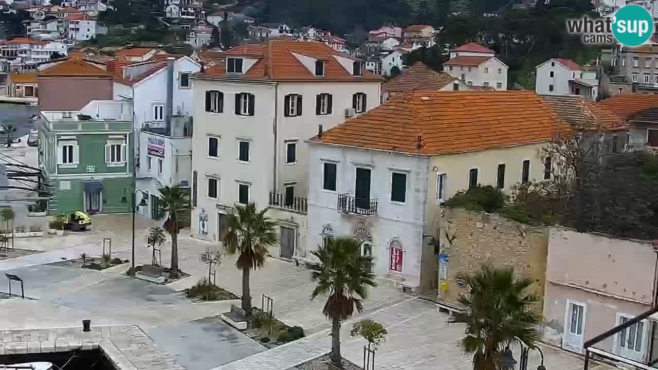 Jelsa motorizirana web kamera – otok Hvar – Dalmacija