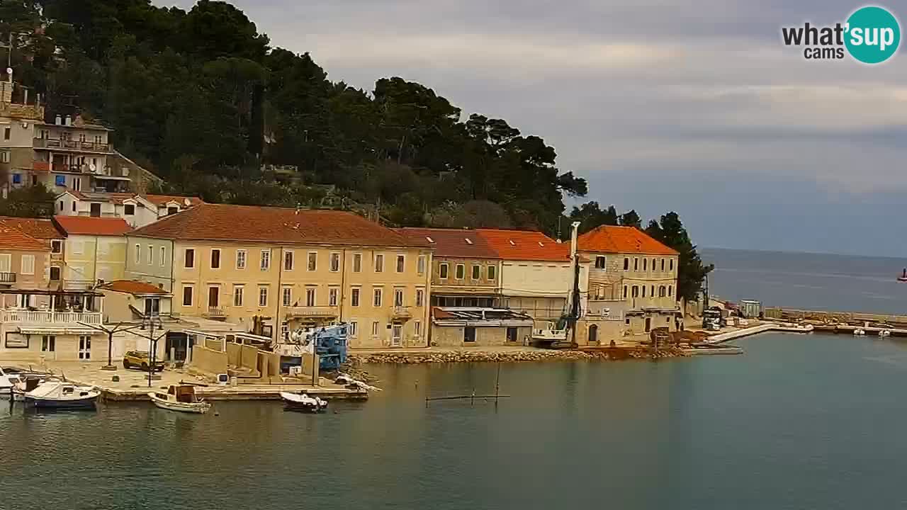 Jelsa camera en vivo Hvar isla