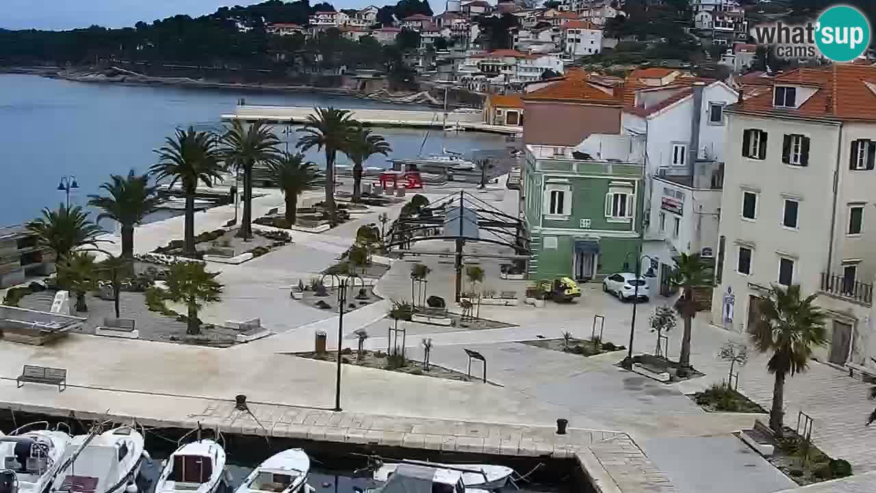 Webcam Jelsa Live motorisée – île de Hvar – Dalmatie – Croatie