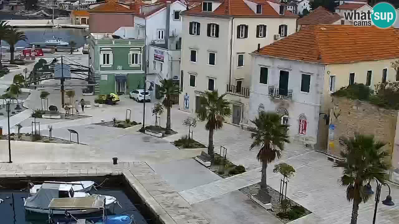 Jelsa Live Webcam motorizzata – Isola di Hvar – Dalmazia – Croazia