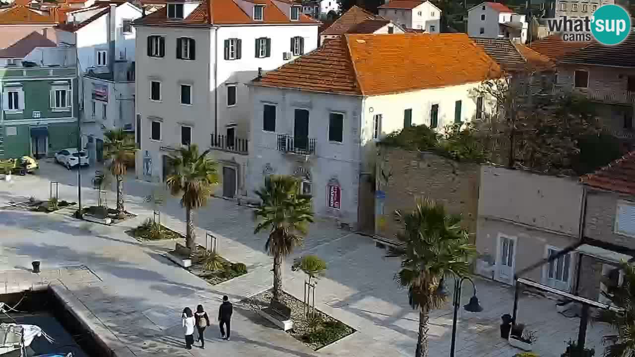 Jelsa Live Webcam motorizzata – Isola di Hvar – Dalmazia – Croazia