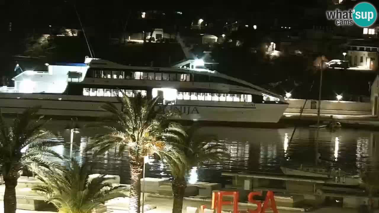 Webcam Jelsa Live motorisée – île de Hvar – Dalmatie – Croatie