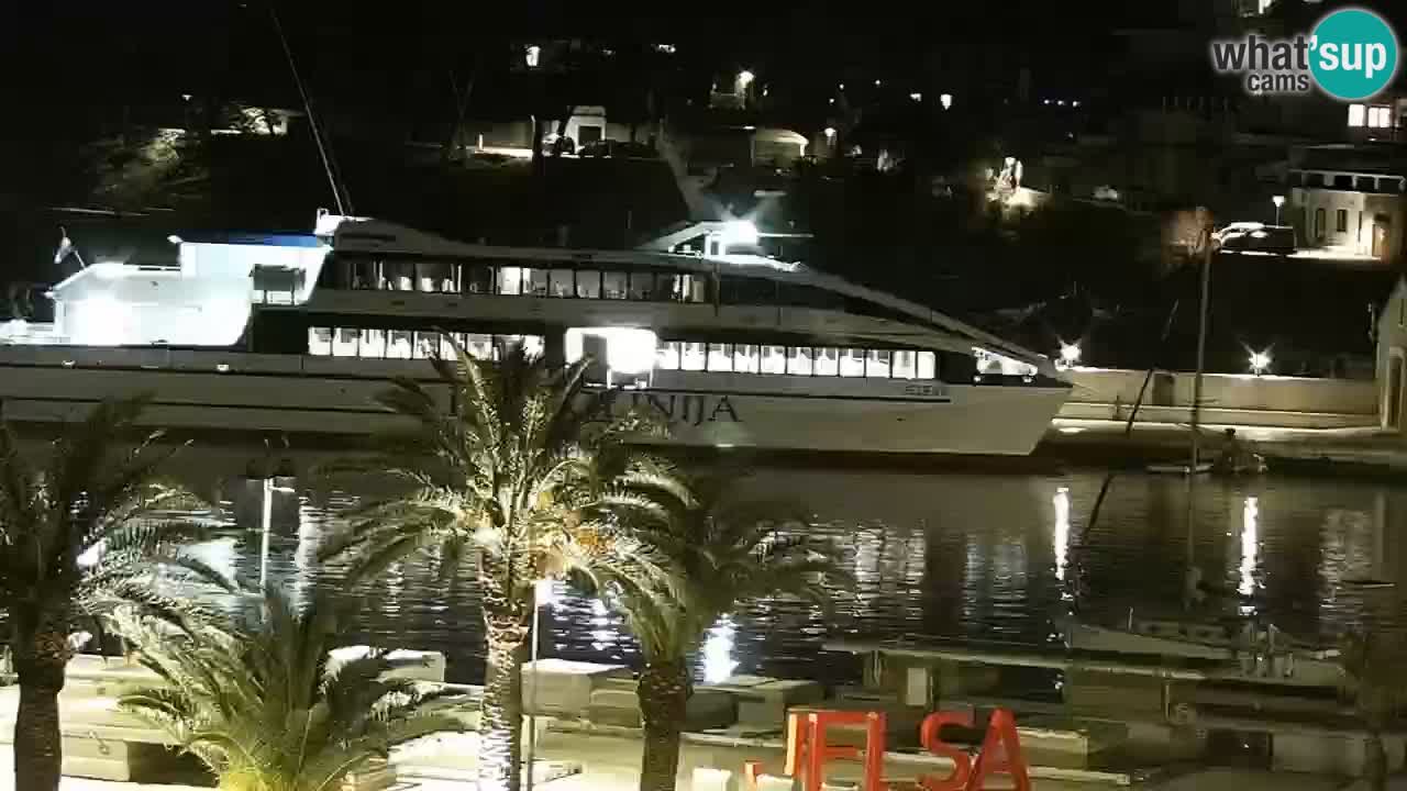 Webcam Jelsa Live motorisée – île de Hvar – Dalmatie – Croatie