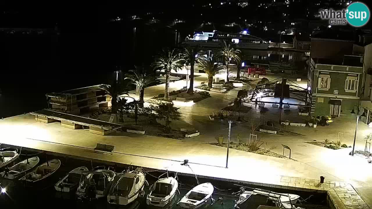 Webcam Jelsa Live motorisée – île de Hvar – Dalmatie – Croatie