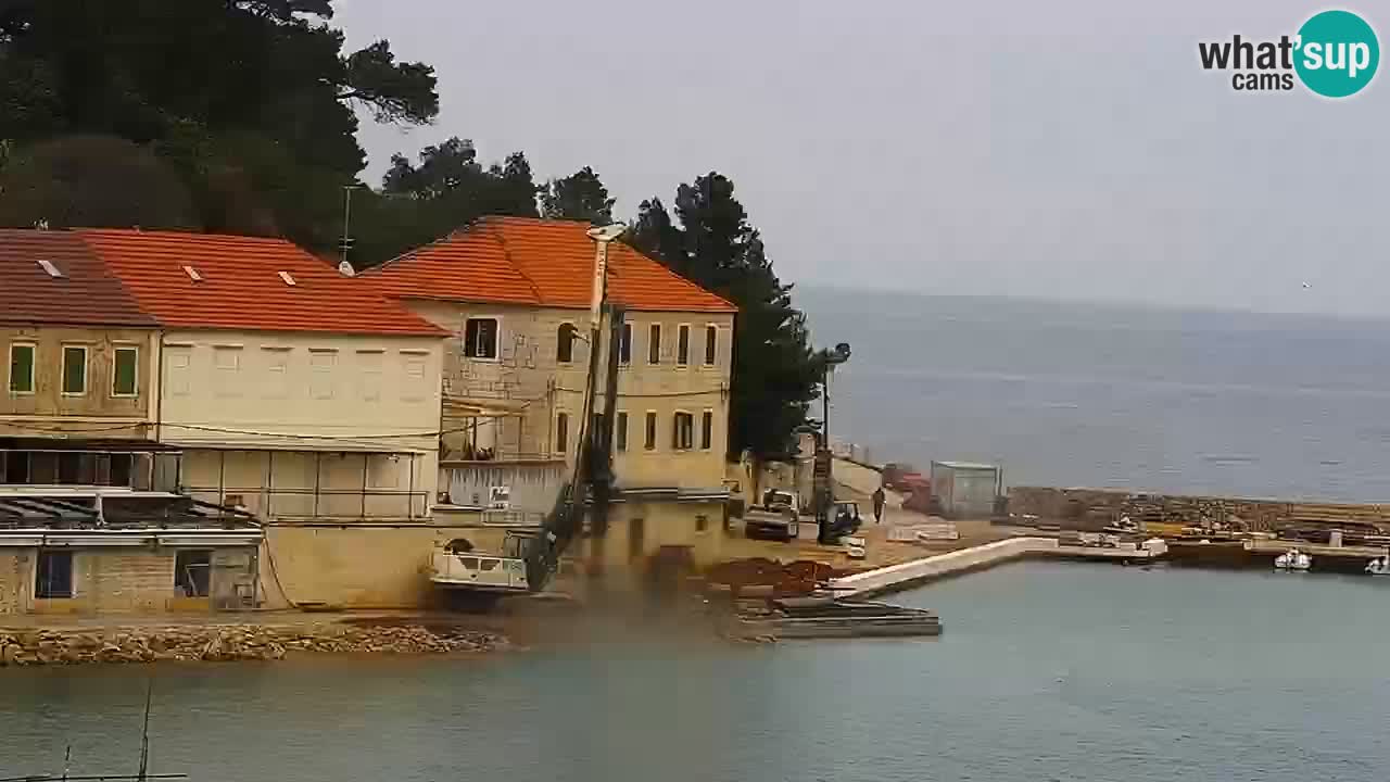 Jelsa spletna kamera Hvar otok