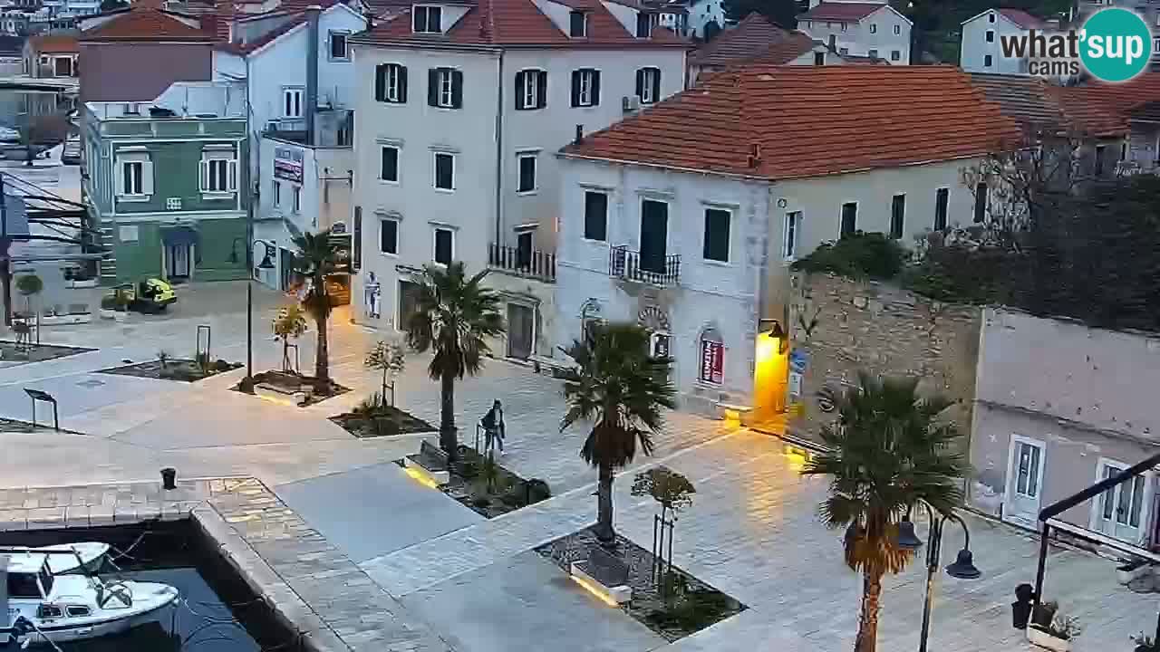 Jelsa vrtljiva spletna kamera otok Hvar – Dalmacija – Hrvaška