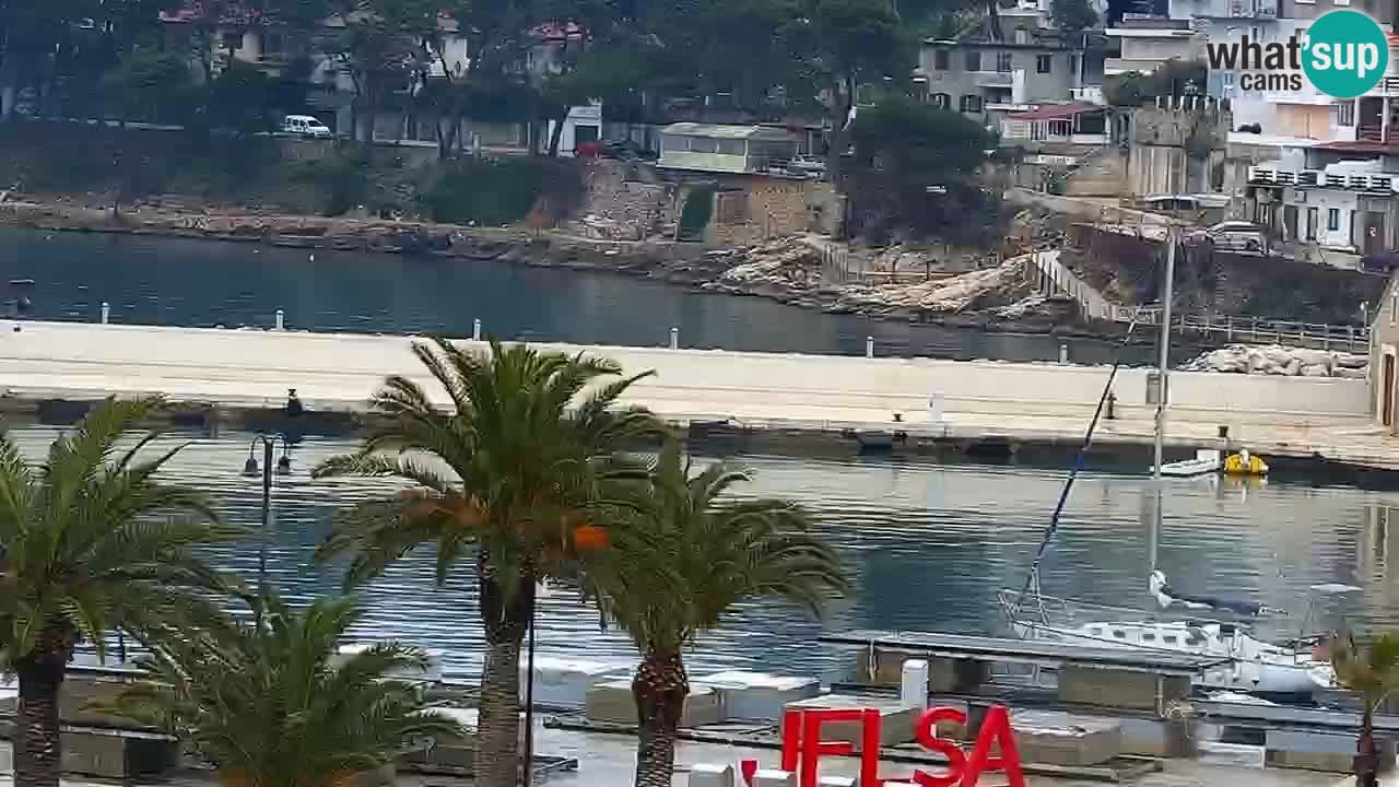 Jelsa spletna kamera Hvar otok