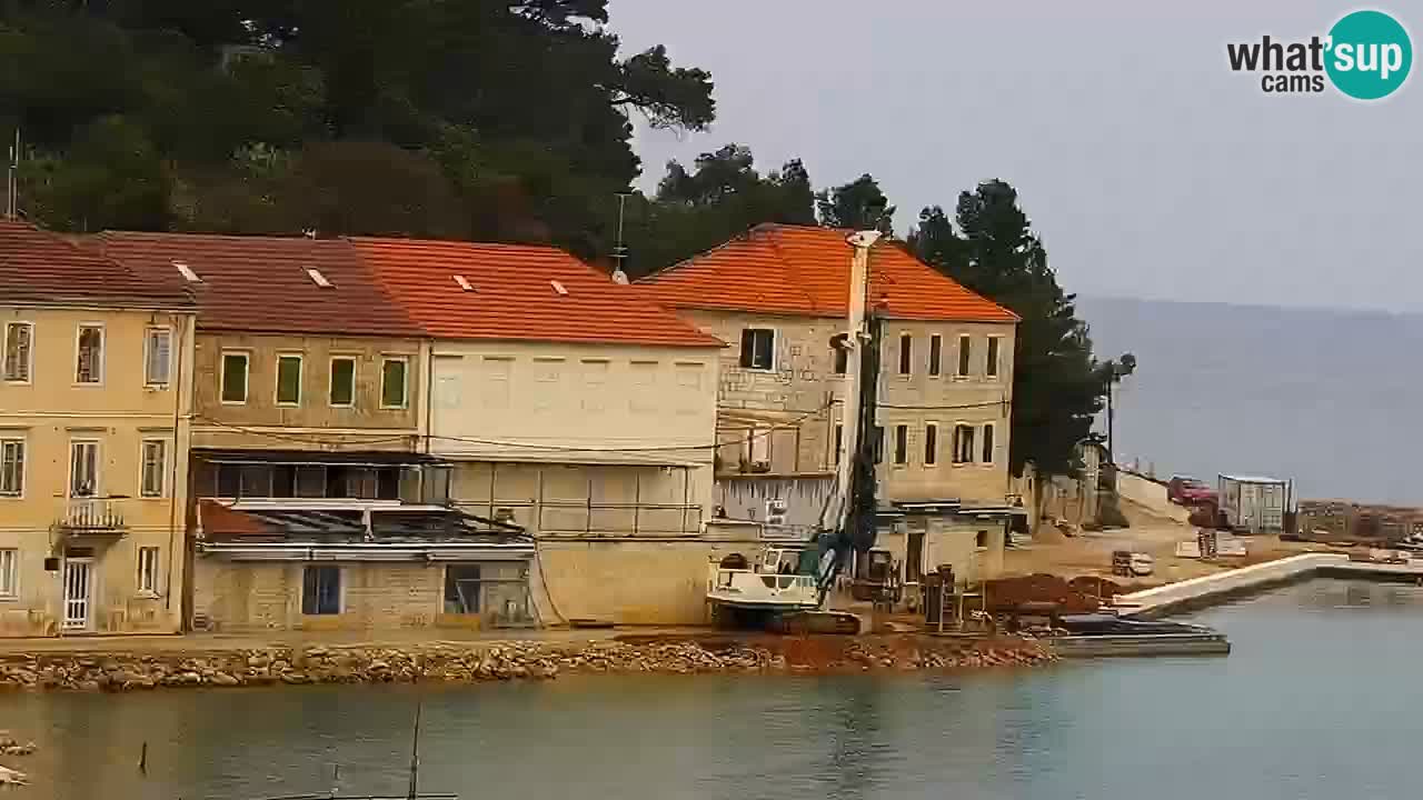 Webcam Jelsa Live motorisée – île de Hvar – Dalmatie – Croatie