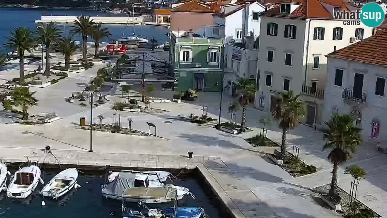 Webcam Jelsa Live motorisée – île de Hvar – Dalmatie – Croatie