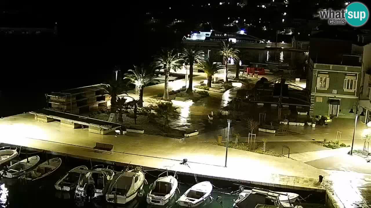 Webcam Jelsa Live motorisée – île de Hvar – Dalmatie – Croatie