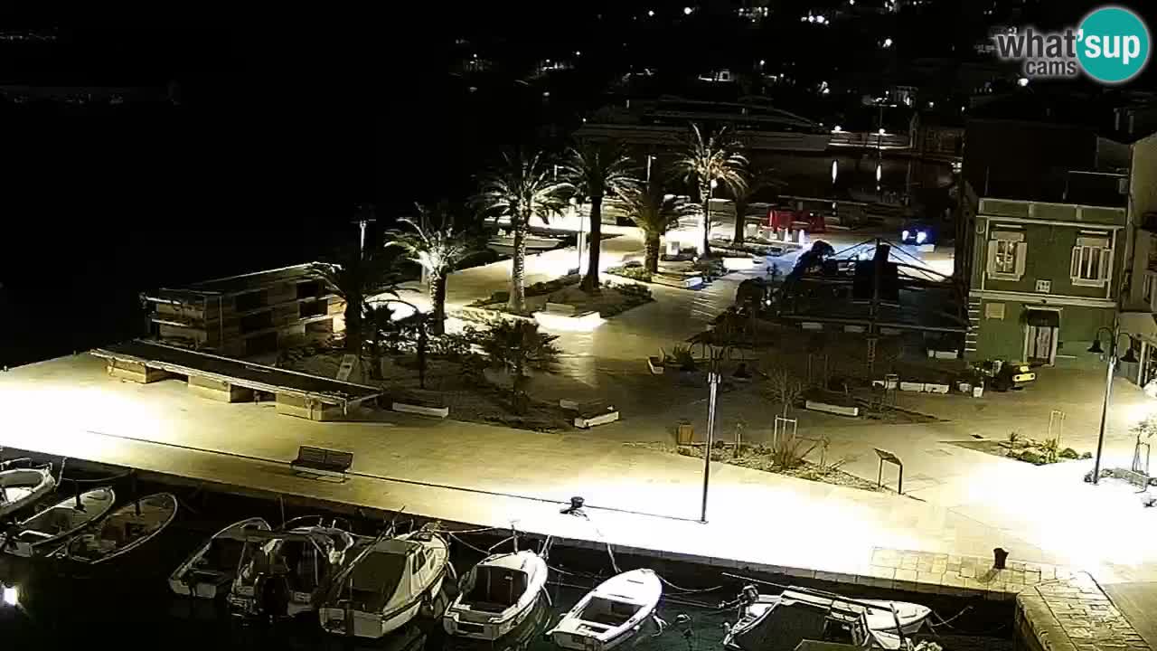 Webcam Jelsa Live motorisée – île de Hvar – Dalmatie – Croatie