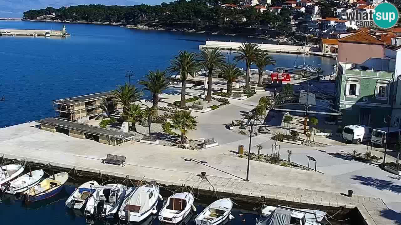 Jelsa Live Webcam motorizzata – Isola di Hvar – Dalmazia – Croazia