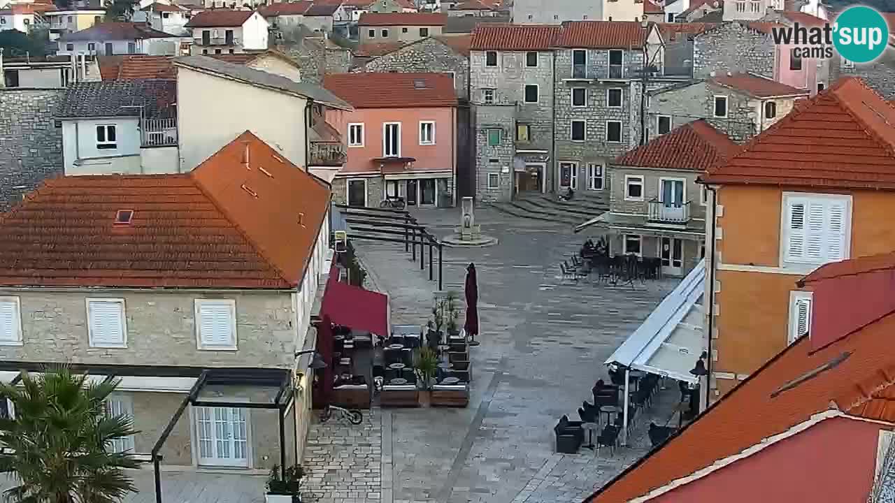 Jelsa Live Webcam motorized – Hvar island – Dalmatia – Croatia