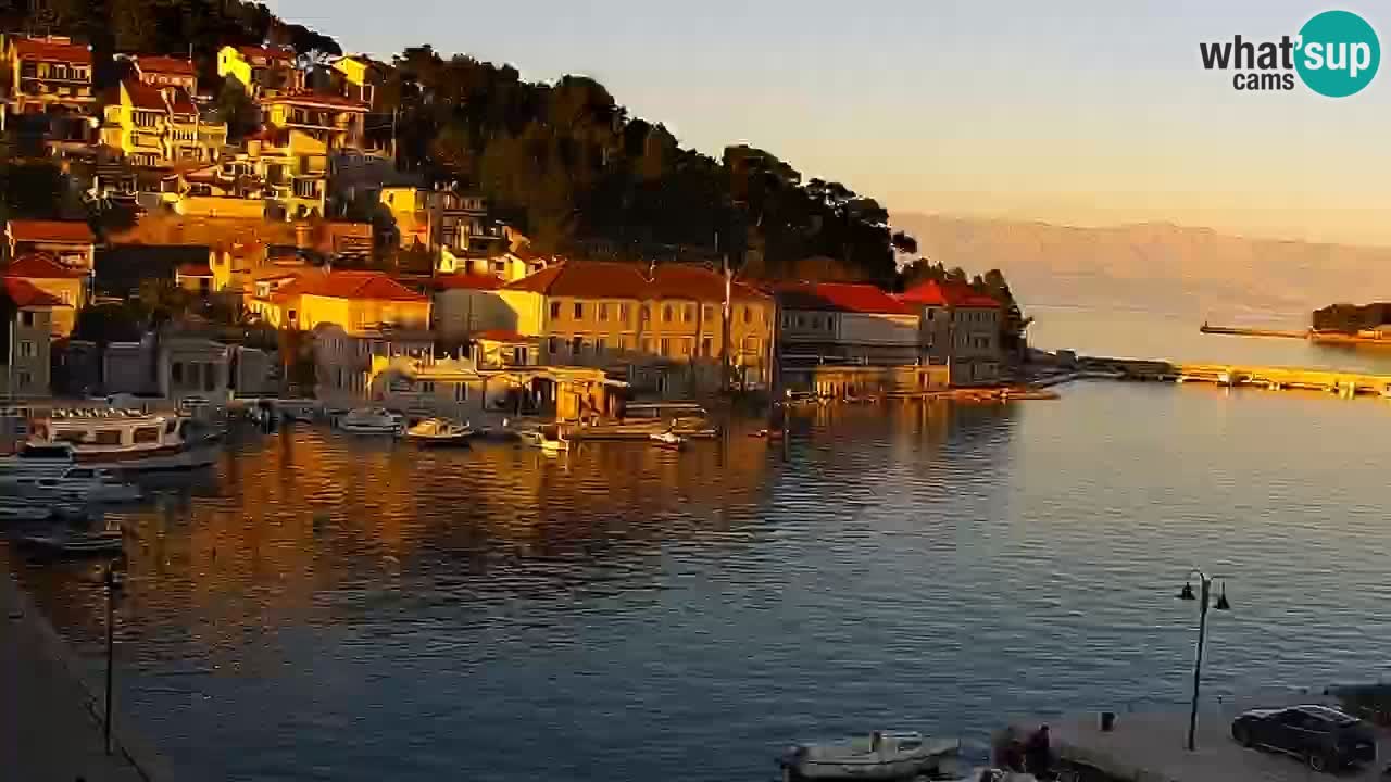 Webcam Jelsa Live motorisée – île de Hvar – Dalmatie – Croatie