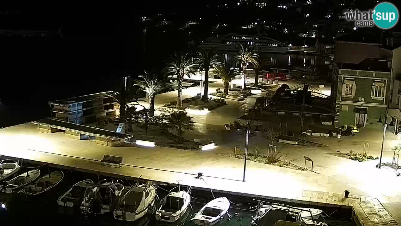 Webcam Jelsa Live motorisée – île de Hvar – Dalmatie – Croatie