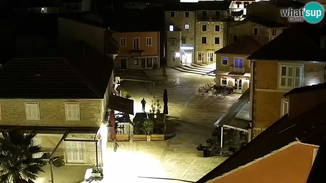 Webcam Jelsa Live motorisée – île de Hvar – Dalmatie – Croatie