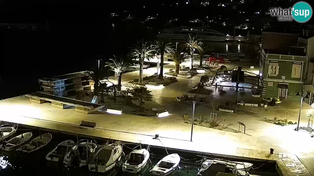 Webcam Jelsa Live motorisée – île de Hvar – Dalmatie – Croatie