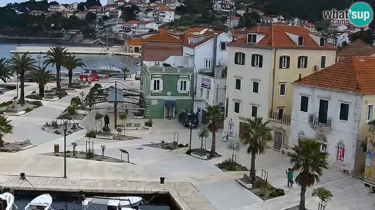 Jelsa Live Webcam motorizzata – Isola di Hvar – Dalmazia – Croazia