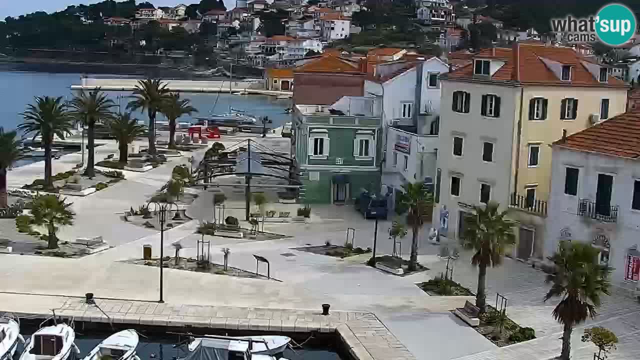 Webcam Jelsa Live motorisée – île de Hvar – Dalmatie – Croatie