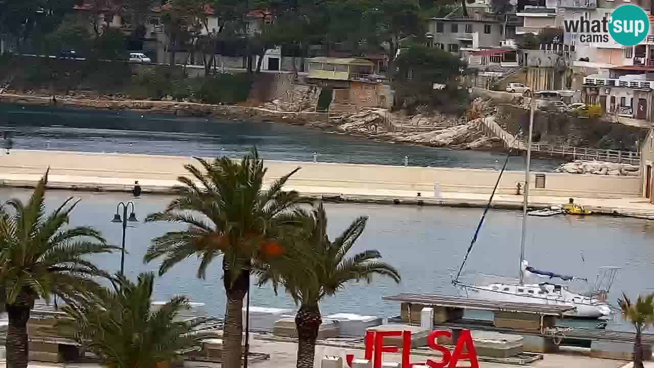 Jelsa web kamera Hvar otok