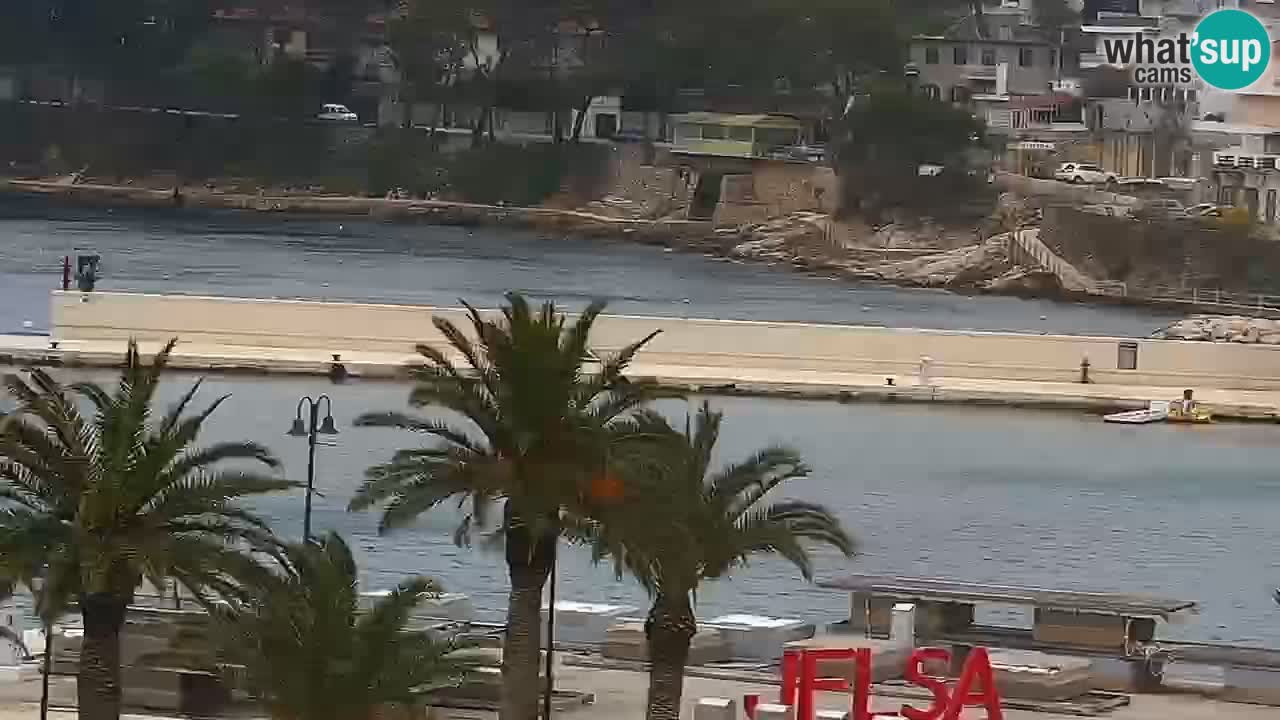 Jelsa Live Webcam motorisiert – Insel Hvar – Dalmatien – Kroatien