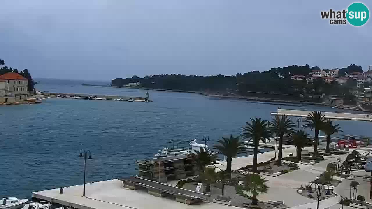 Webcam Jelsa Live motorisée – île de Hvar – Dalmatie – Croatie