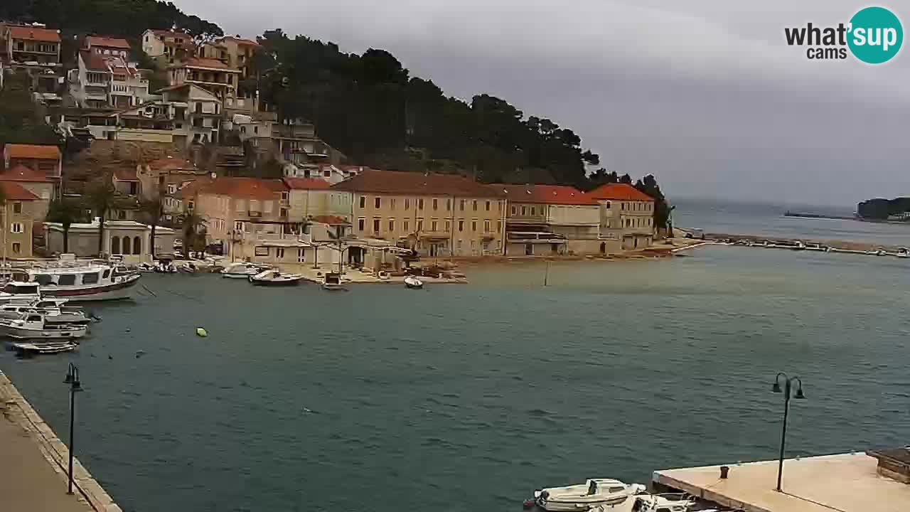 Webcam Jelsa Live motorisée – île de Hvar – Dalmatie – Croatie