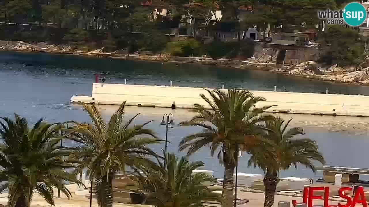 Jelsa web kamera Hvar otok