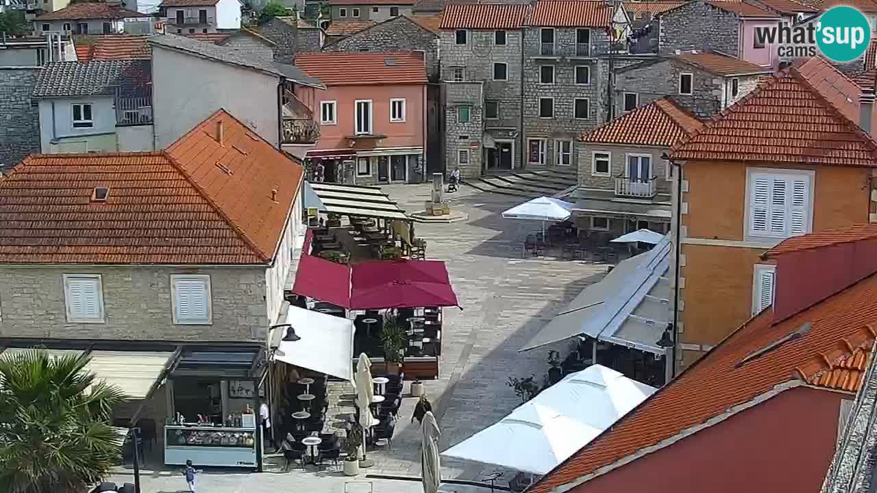 Jelsa vrtljiva spletna kamera otok Hvar – Dalmacija – Hrvaška