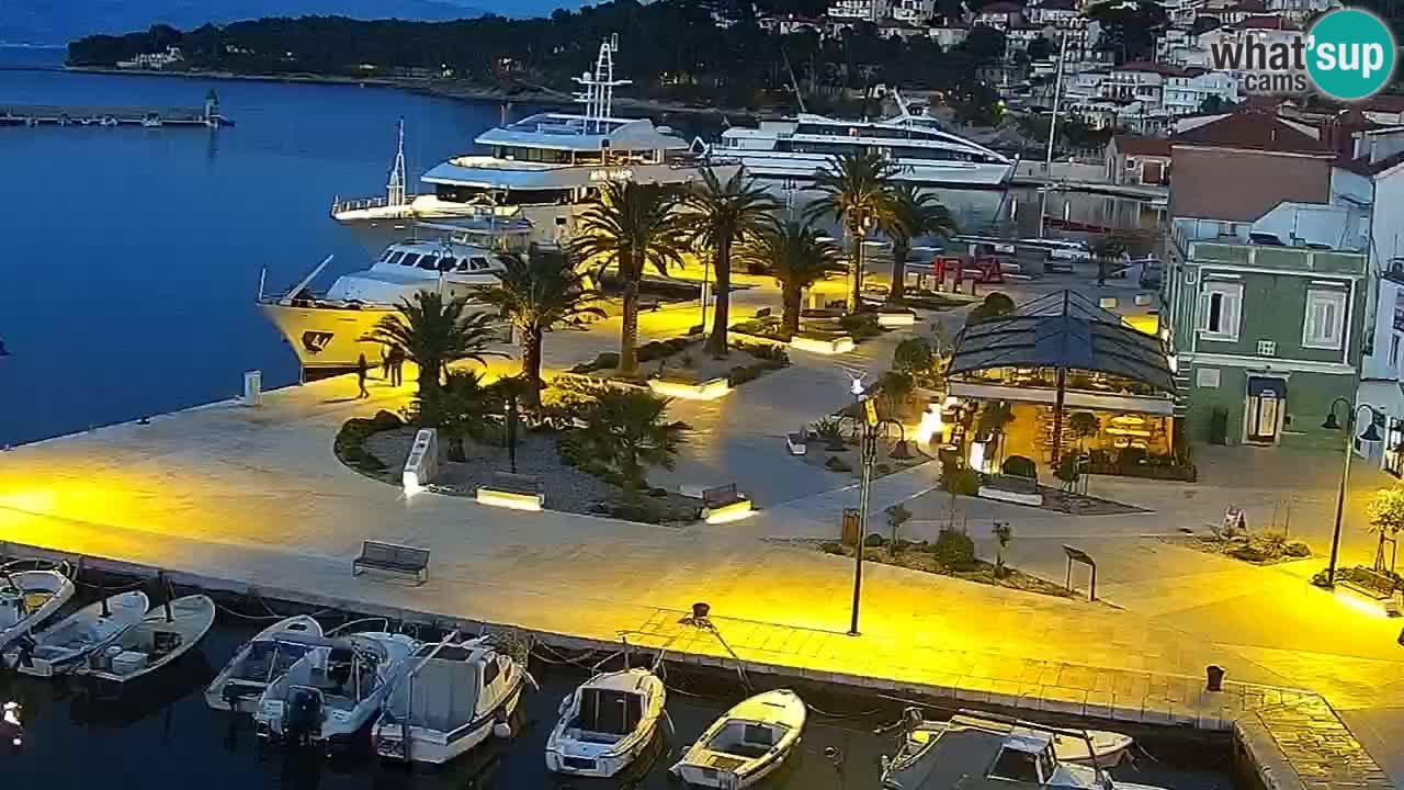 Jelsa web kamera Hvar otok