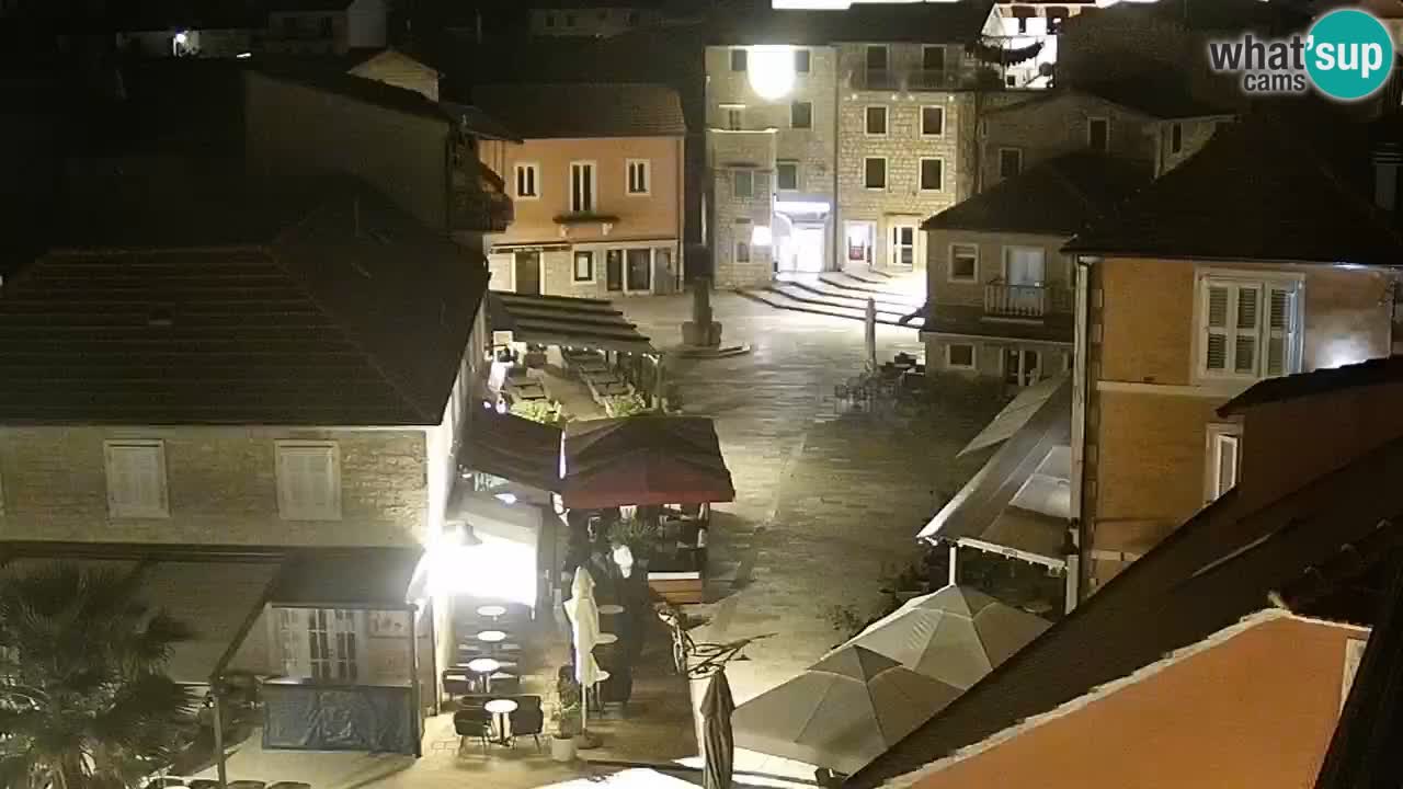 Webcam Jelsa Live motorisée – île de Hvar – Dalmatie – Croatie