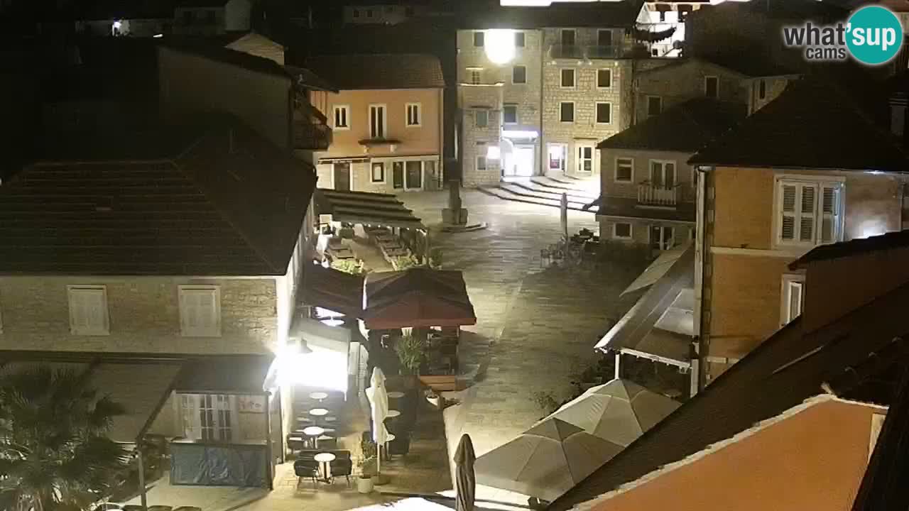 Jelsa web kamera Hvar otok