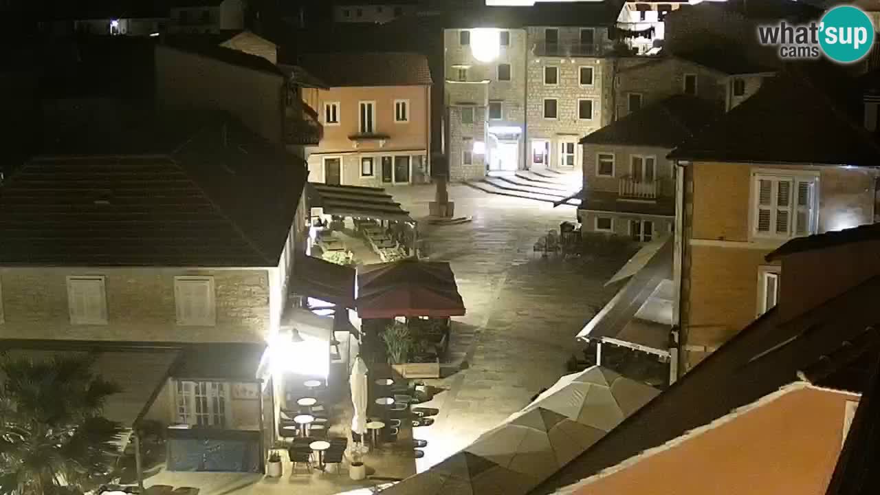 Webcam Jelsa Live motorisée – île de Hvar – Dalmatie – Croatie