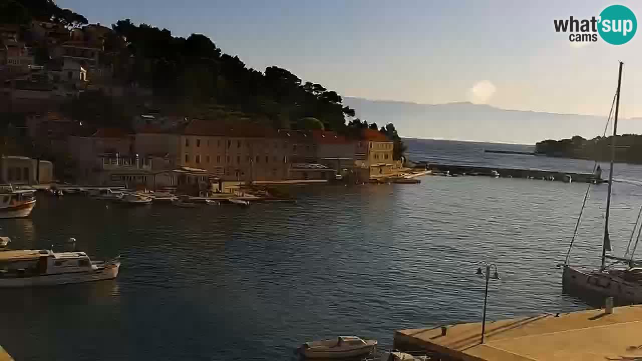 Webcam Jelsa Live motorisée – île de Hvar – Dalmatie – Croatie