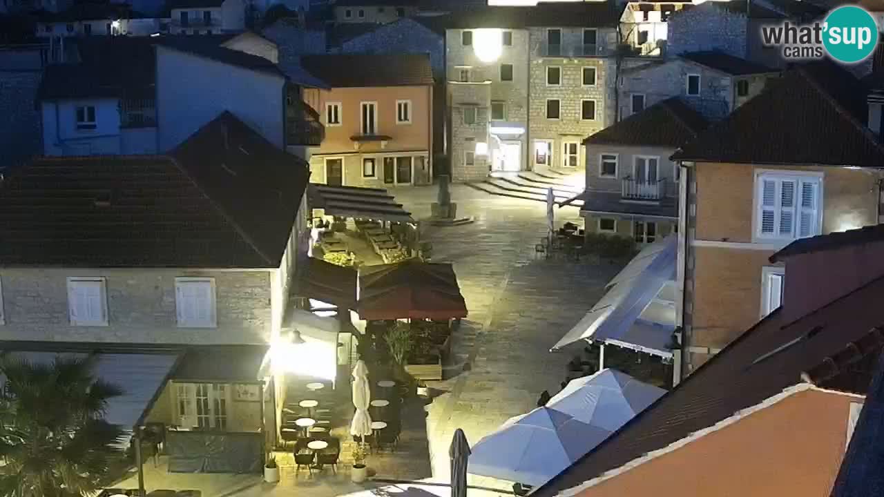 Jelsa vrtljiva spletna kamera otok Hvar – Dalmacija – Hrvaška