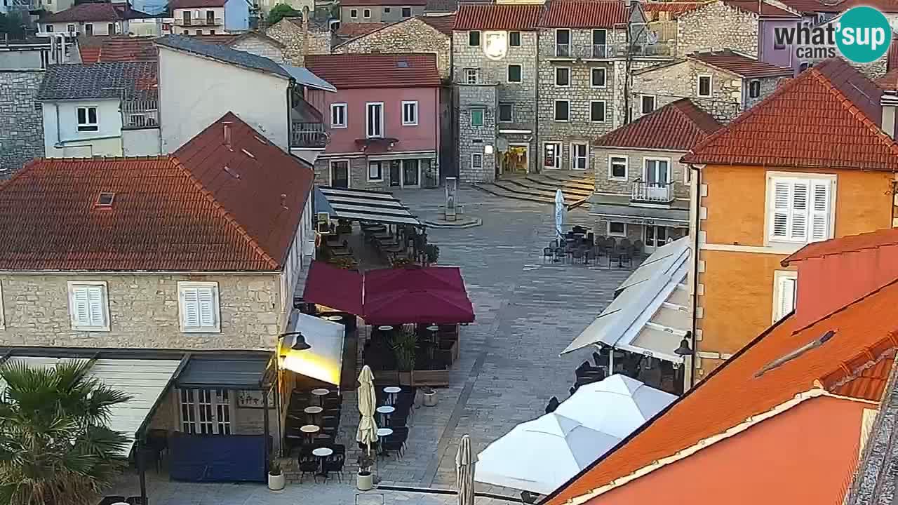 Jelsa motorizirana web kamera – otok Hvar – Dalmacija