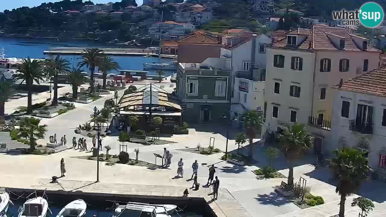 Jelsa Live Webcam motorizzata – Isola di Hvar – Dalmazia – Croazia