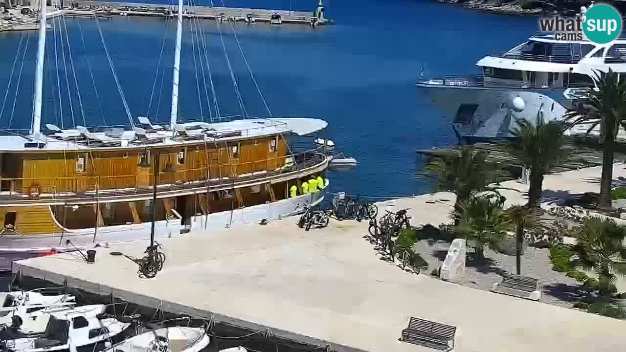 Jelsa Live Webcam motorisiert – Insel Hvar – Dalmatien – Kroatien