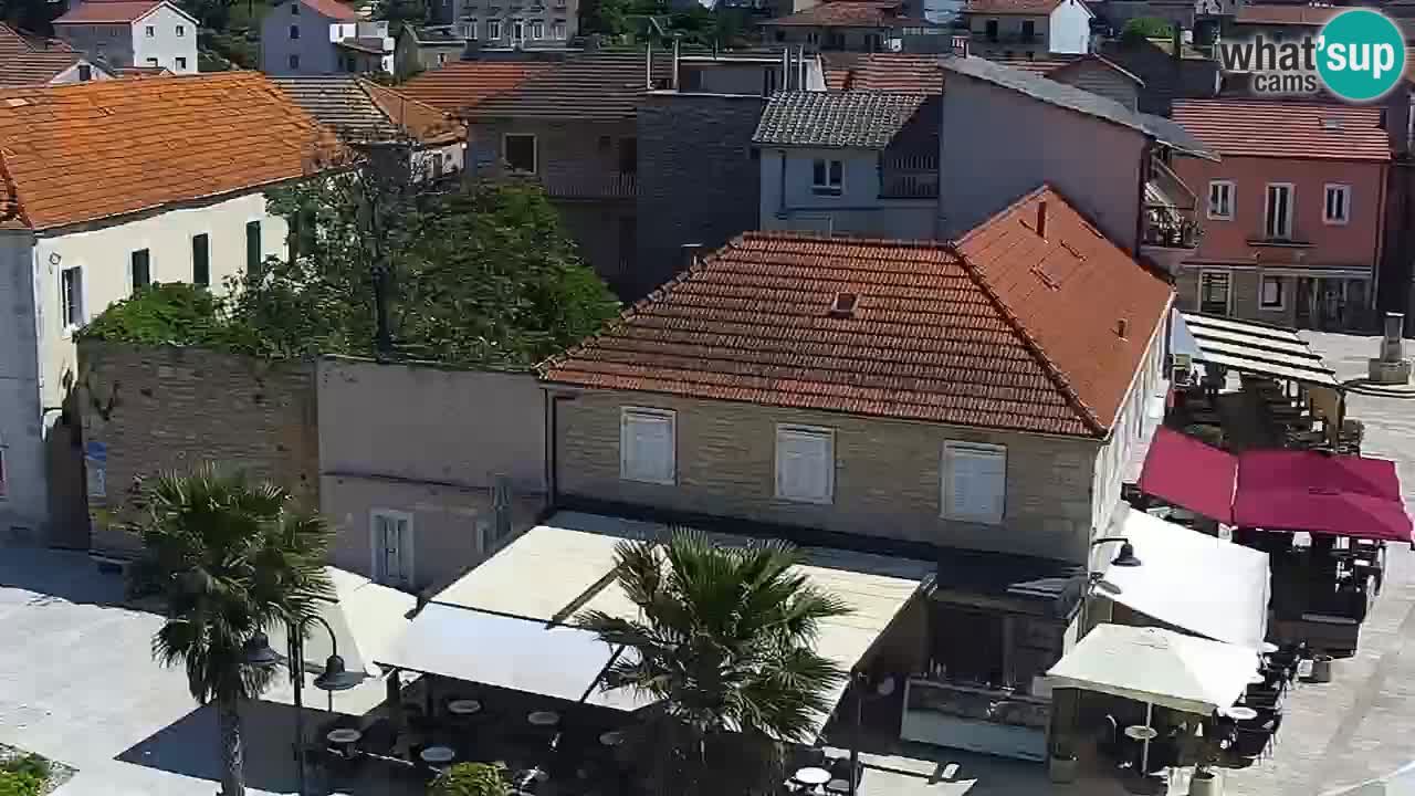Jelsa camera en vivo Hvar isla