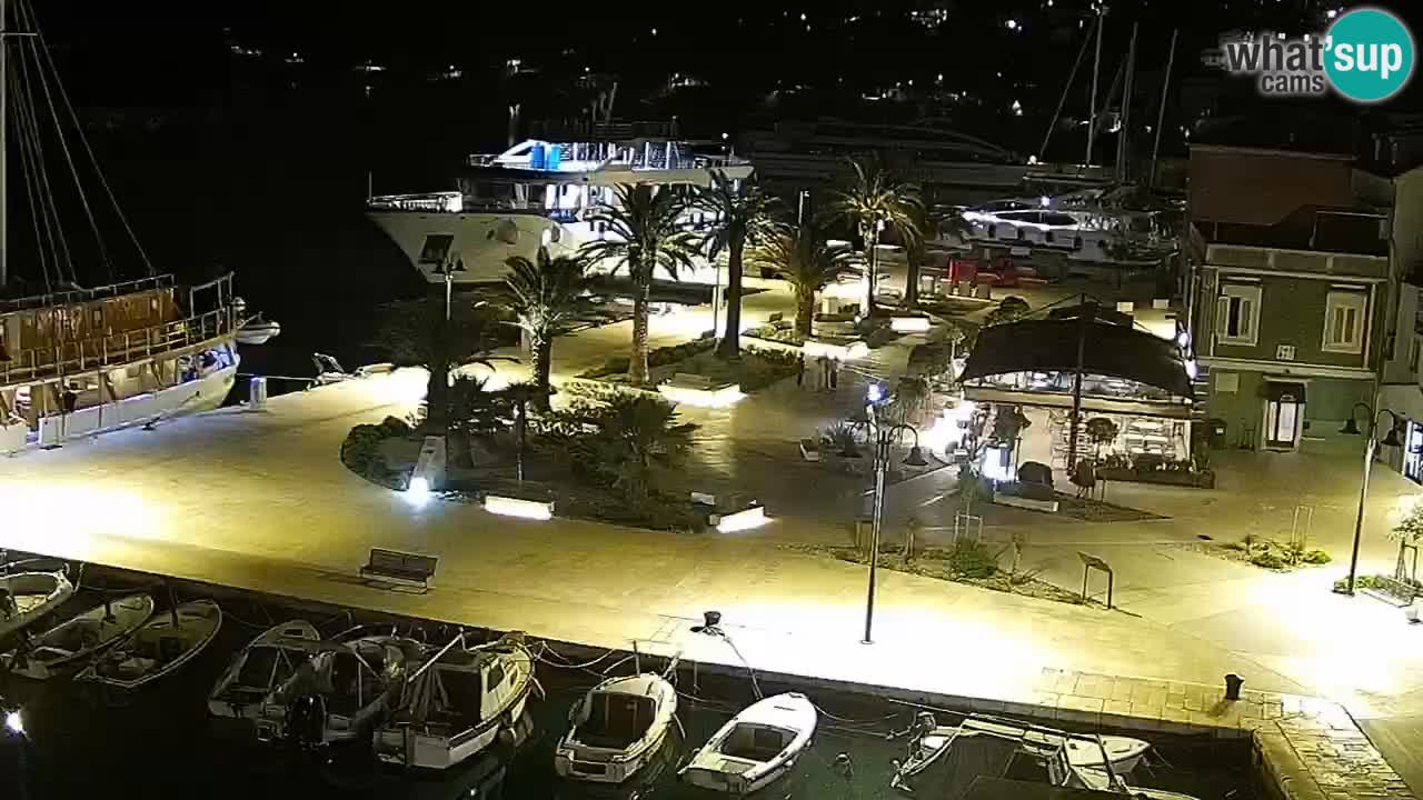 Webcam Jelsa Live motorisée – île de Hvar – Dalmatie – Croatie
