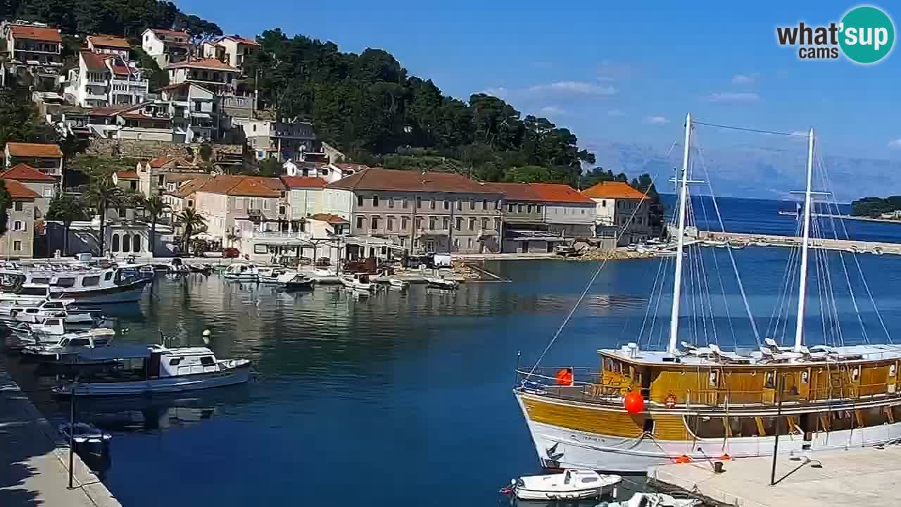 Jelsa vrtljiva spletna kamera otok Hvar – Dalmacija – Hrvaška