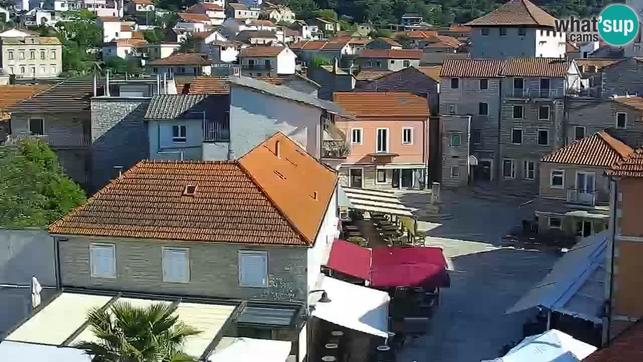 Jelsa camera en vivo Hvar isla