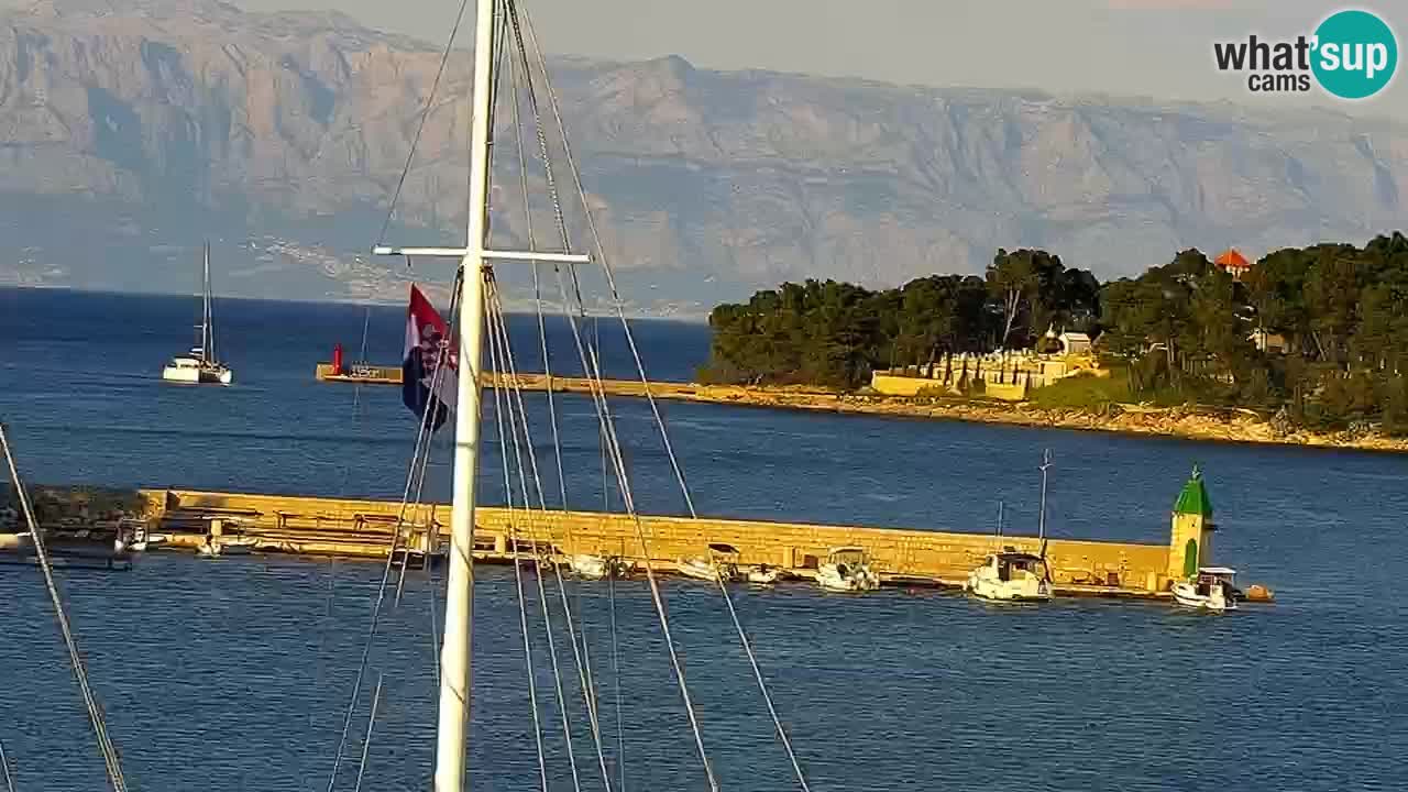 Jelsa Live Webcam motorized – Hvar island – Dalmatia – Croatia