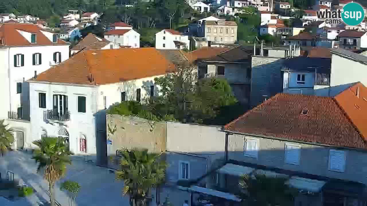 Jelsa spletna kamera Hvar otok