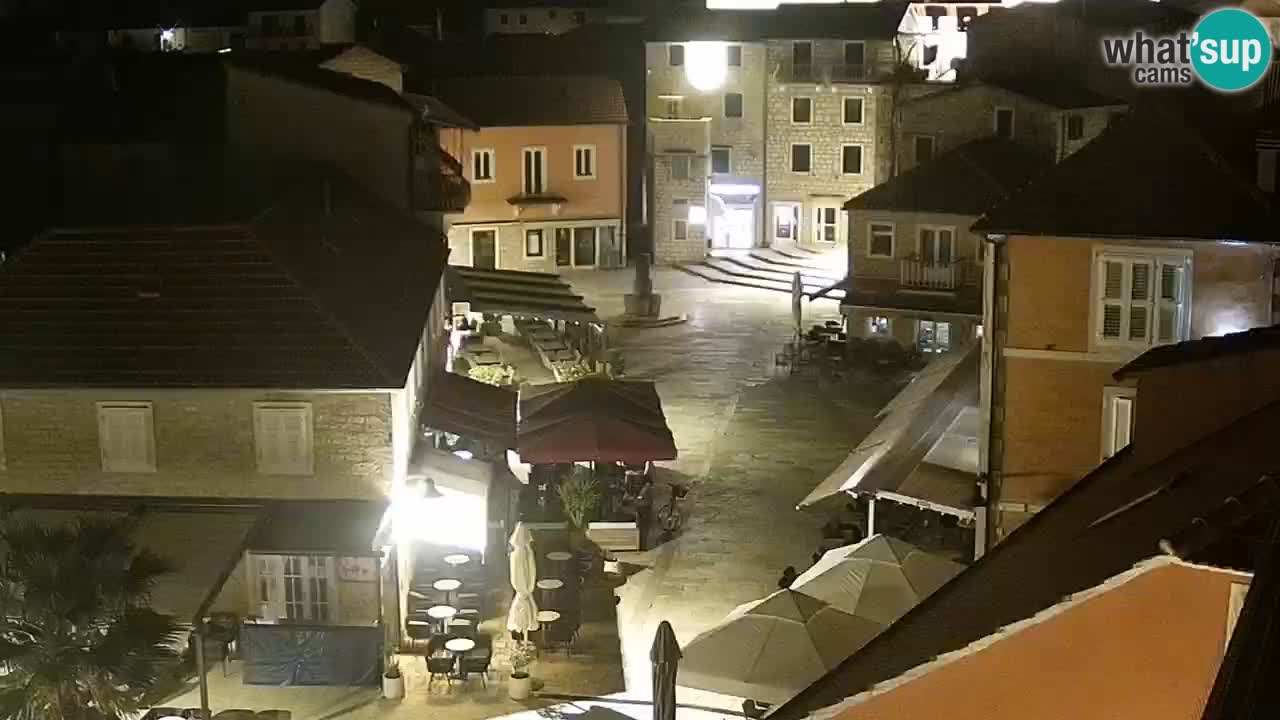 Webcam Jelsa Live motorisée – île de Hvar – Dalmatie – Croatie